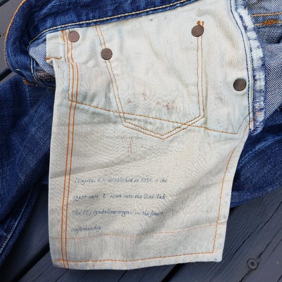Super Rare Levi's Big E Hesher denim jeans - Picture 8 of 11